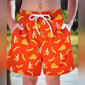 Banana Print boys Shorts - banana 27 inch waist